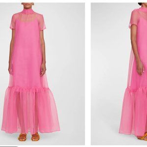 Calluna Neck-Tie Organza Gown - ISO